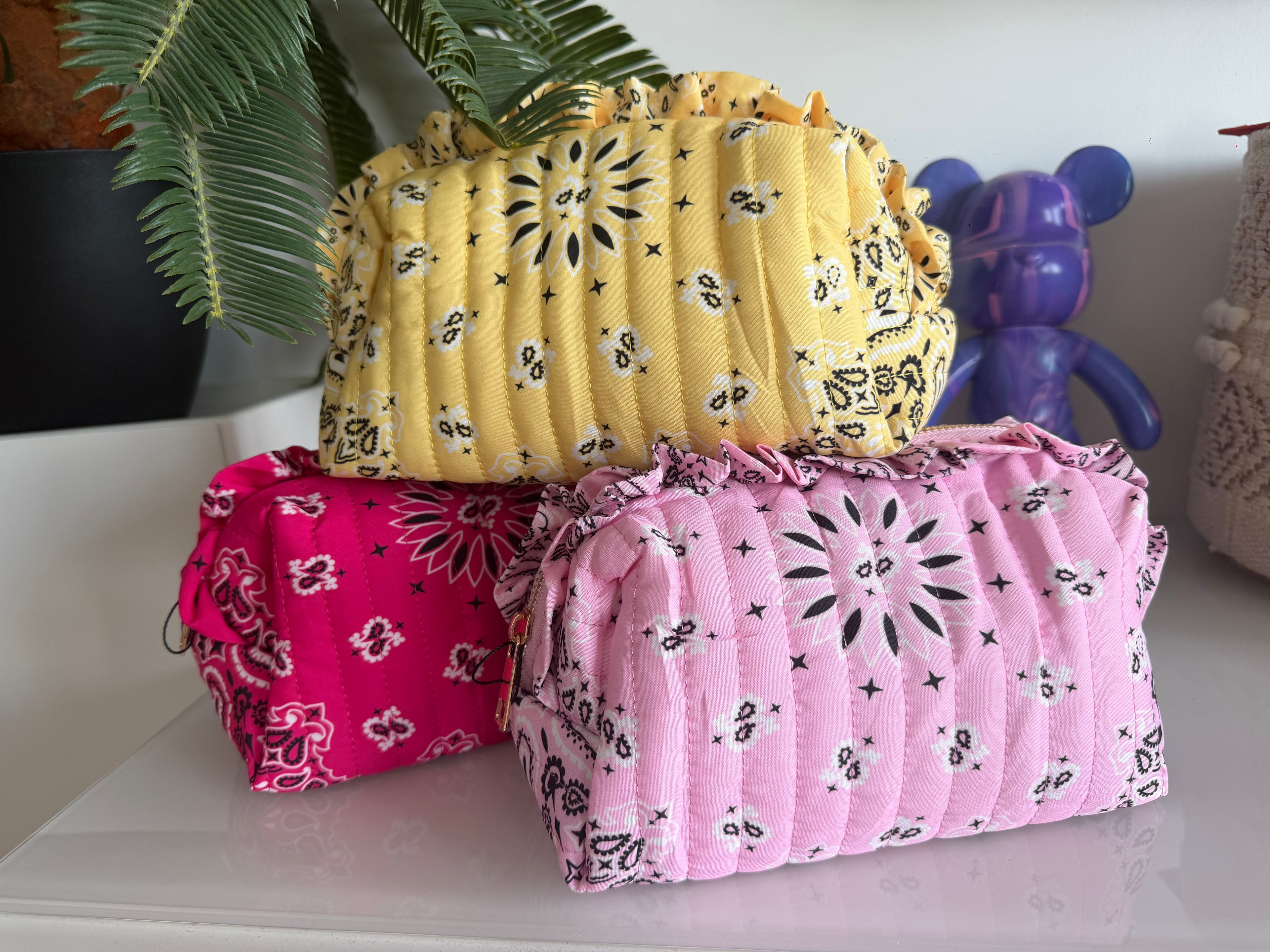Pochette / Trousse Bandana Lola – Matelassée + de coloris 🎨