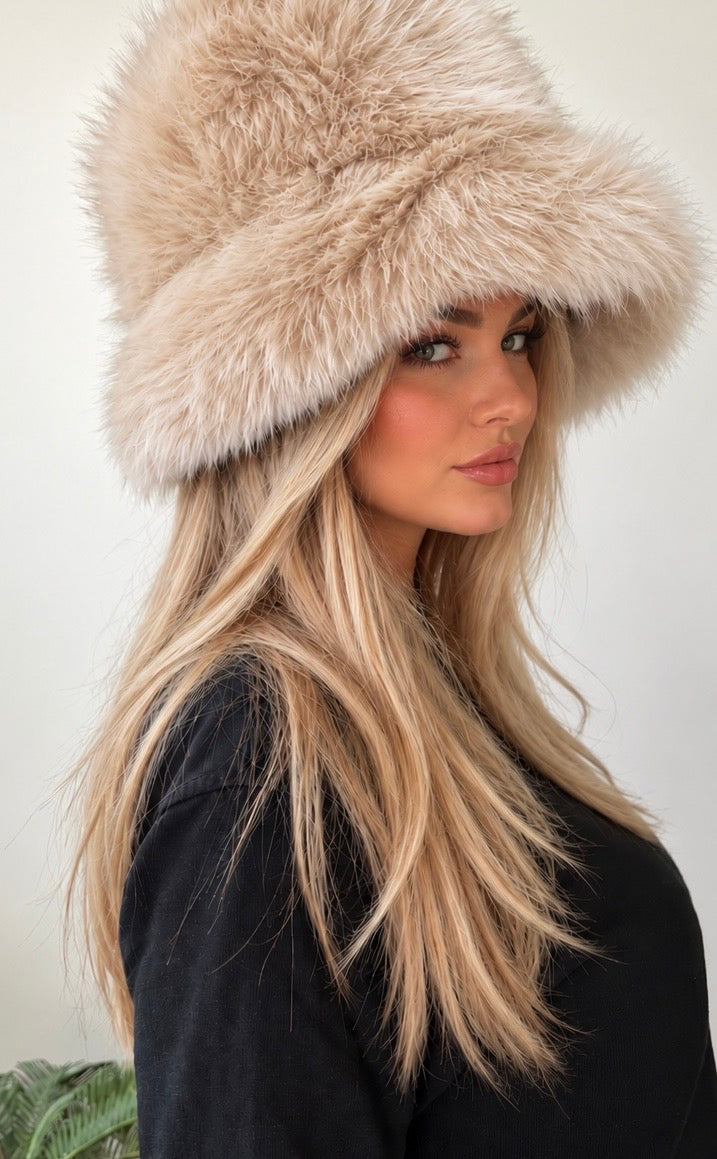 IVY – Chapeau en fourrure végane