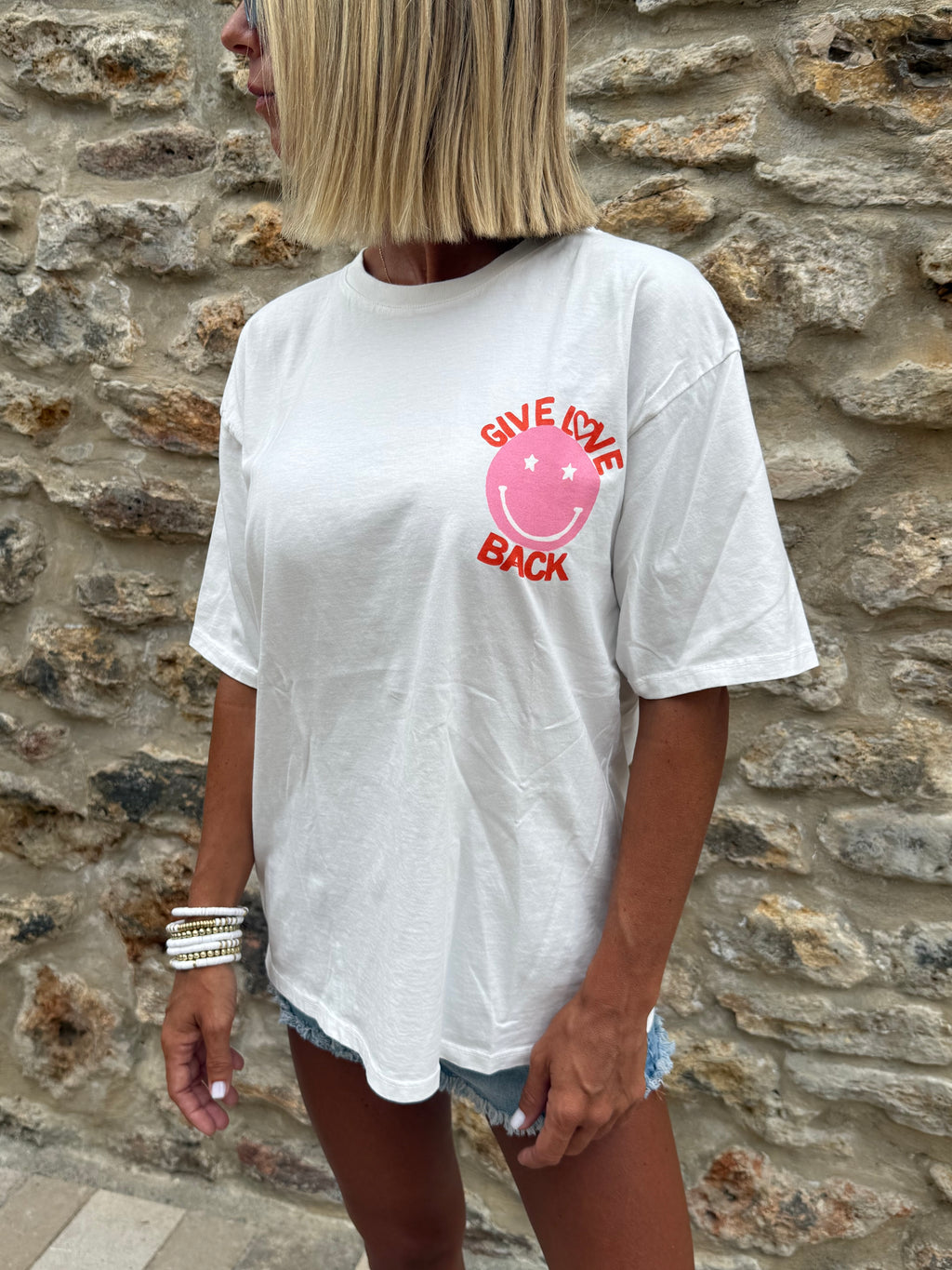 T-shirt Love & Smiles Vibes