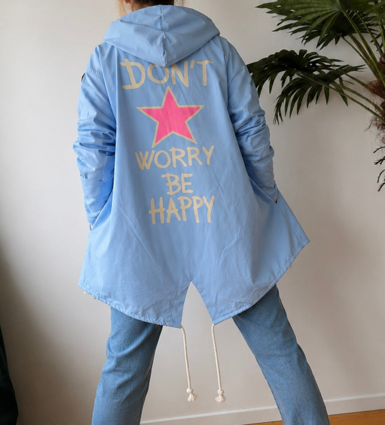Parka Smile Mood - Parka légère coupe-vent femme