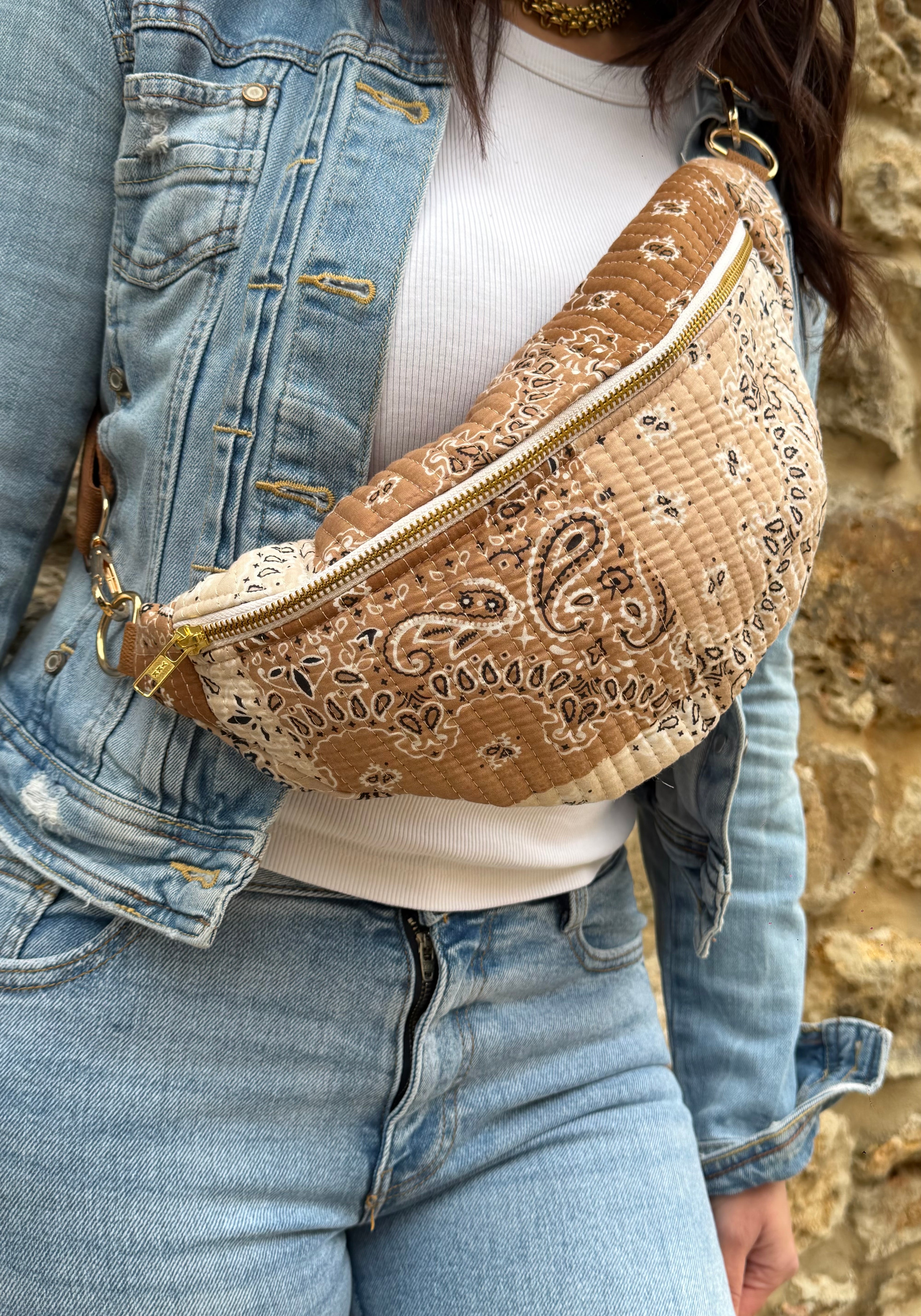 Banane Bandana Eve 100% Coton – Légère, Résistante & Pratique | Plusieurs coloris 🎨