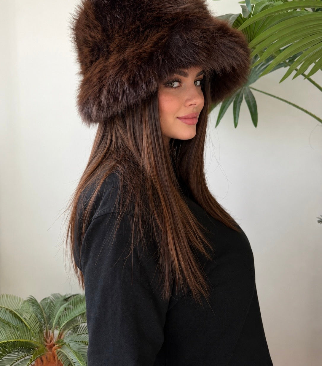 IVY – Chapeau en fourrure végane