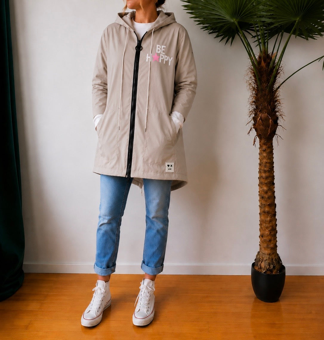 Parka Smile Mood - Parka légère coupe-vent femme
