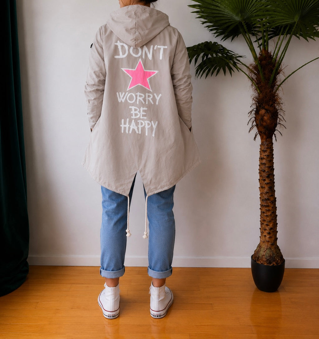 Parka Smile Mood - Parka légère coupe-vent femme