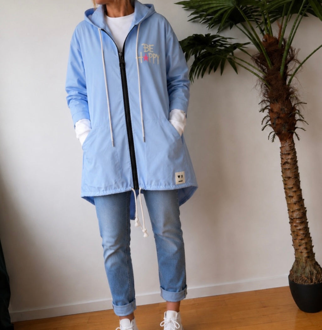 Parka Smile Mood - Parka légère coupe-vent femme
