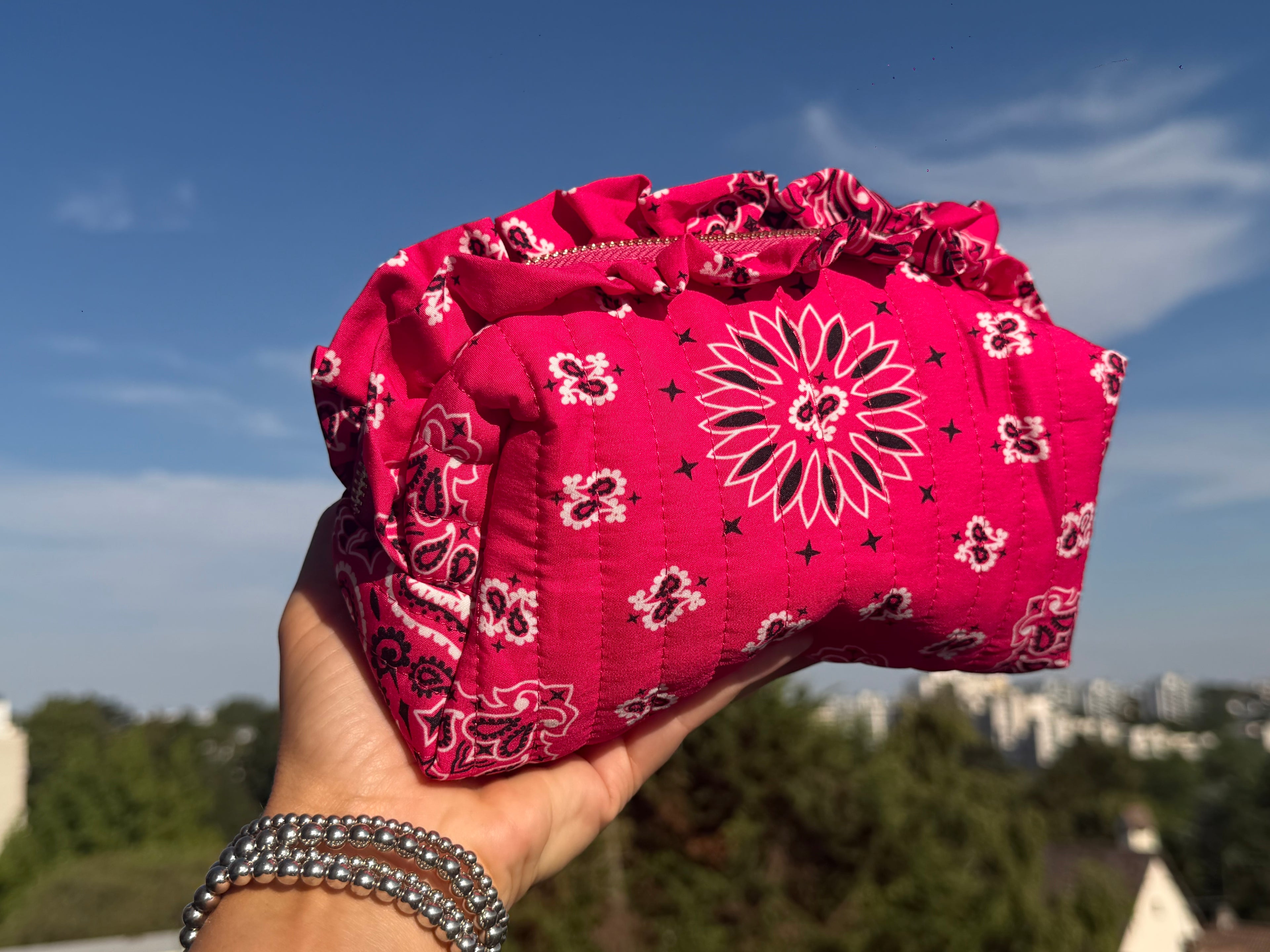 Pochette / Trousse Bandana Lola – Matelassée + de coloris 🎨
