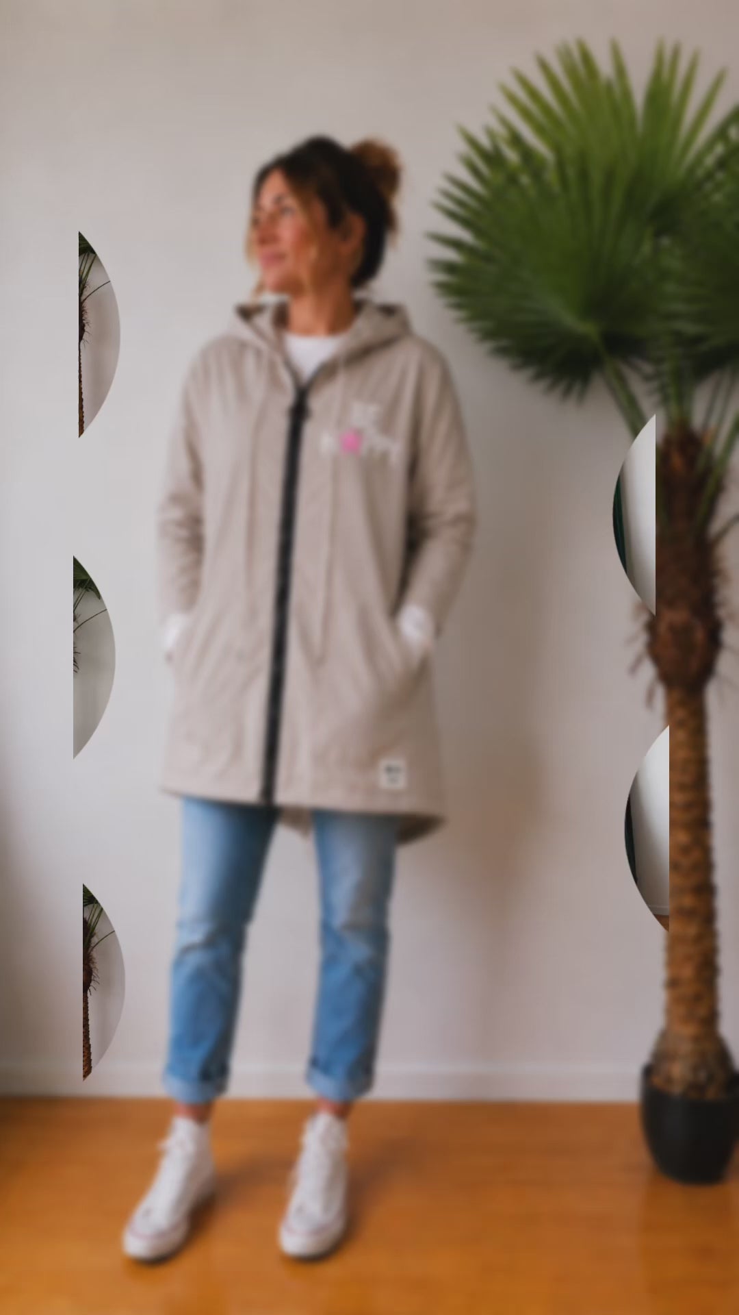 Parka Smile Mood - Parka légère coupe-vent femme